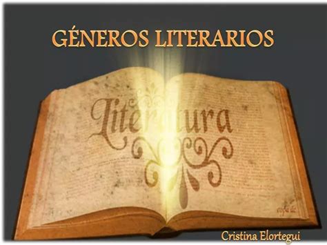 Ppt GÉneros Literarios Powerpoint Presentation Free Download Id 4038050