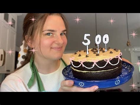 ASMR Bake And Decorate A Cake With Me Whispered Voice Over Mini