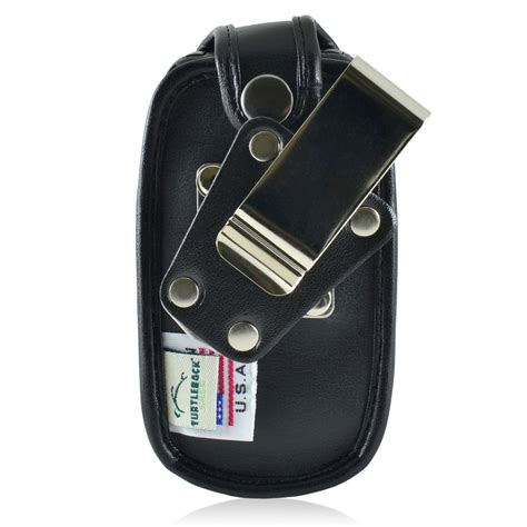 DuraXTP Leather Fitted Case, Metal Belt Clip