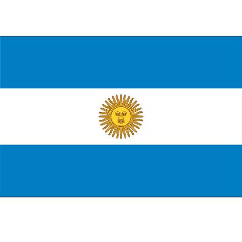 Argentina Flag 180cm x 90cm - Geographica