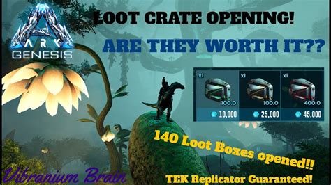 Ark Survival Evolved I Genesis Loot Crate Opening I Are They Worth It