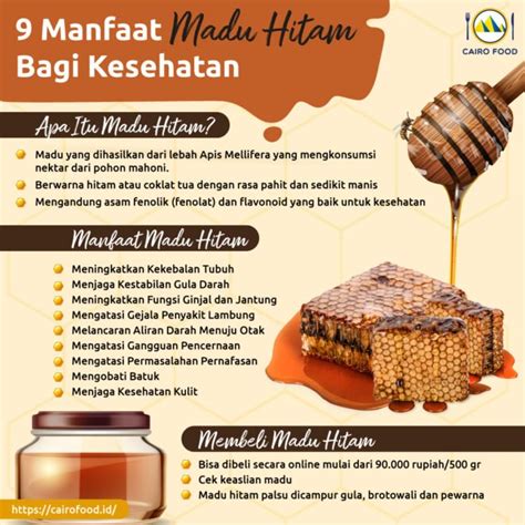 9 Manfaat Madu Hitam Bagi Kesehatan