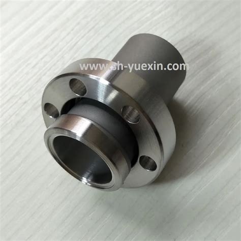 Stainless Steel Vacuum Cf Rotatable Half Nipple Flange Fortop High