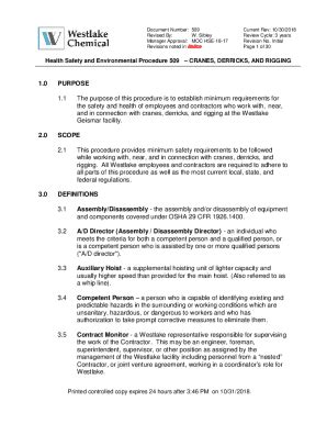 Fillable Online 14 Management Of Change PSU EHS Penn State Fax