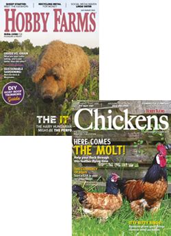 Hobby Farms+Chickens Print Magazine Combo - Hobby Farms