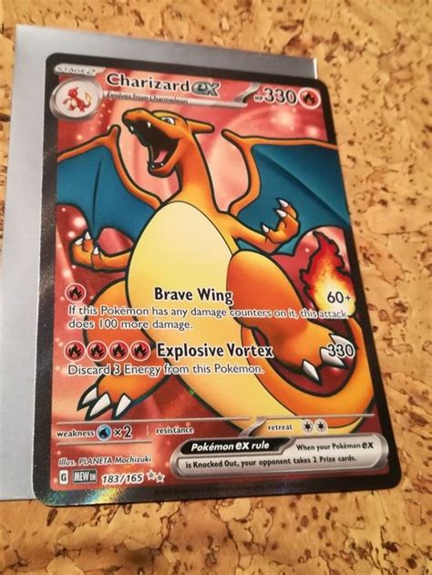 Charizard EX 183 Dracaufeu Glurak 151 Kaufen Auf Ricardo