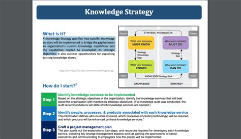 Knowledge Strategy APPEL Knowledge Services