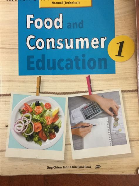 Food And Consumer Education FCE 1 Normal Technical Hobbies Toys