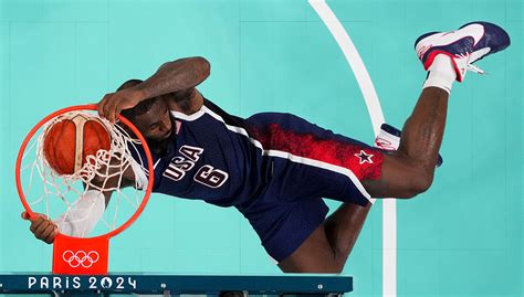 LeBron James Wears the Nike LeBron 22 During the 2024 Paris Olympics – Footwear News