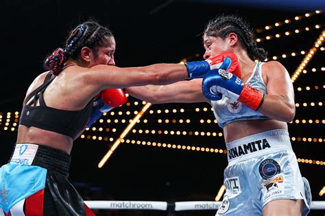 Amanda Serrano Vs Erika Cruz Fight Night Matchroom Boxing Photos