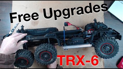 Traxxas Trx 6 Upgrades Part 1 Free Upgrades On The Traxxas Trx6 Rccars Rccrawlers Rccrawler