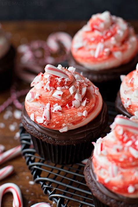 Chocolate Peppermint Cupcakes Life Made Simple