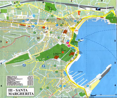 Santa Margherita Ligure Map - Santa Margherita Ligure • mappery