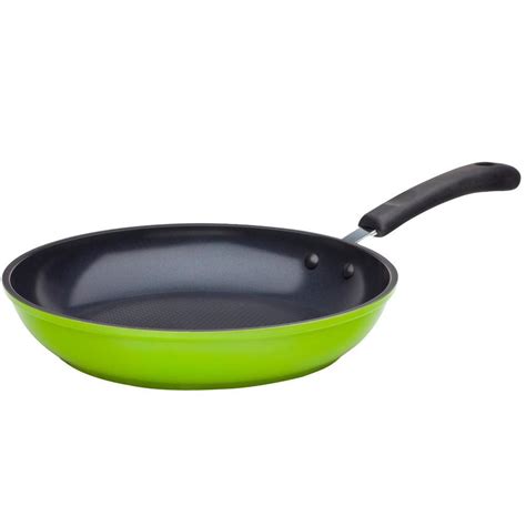 Ozeri Green Earth In Aluminum Ceramic Nonstick Frying Pan In Green