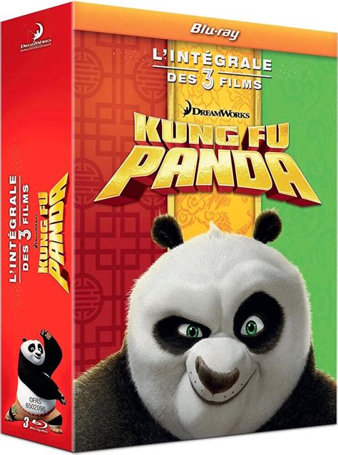 Kung Fu Panda 1 2 3 Collection [ Blu Ray Reg A B C Import