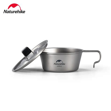 Naturehike Ultraleve Titanium Pan Tampa Port Til Camping Pan Prato