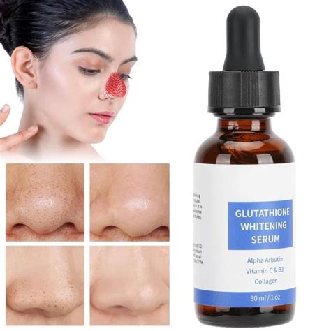 Pwshymi S Rum Au Glutathion S Rum Blanchissant Au Glutathion Hydratant