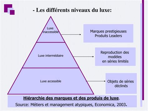 Ppt Le Marketing Des Produits De Luxe Réalisée Par Encadré Par