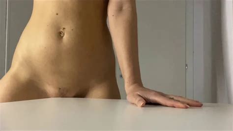 Beauty Humps Table Corner Until Her Pussy Gets Orgasm Pillow Humping