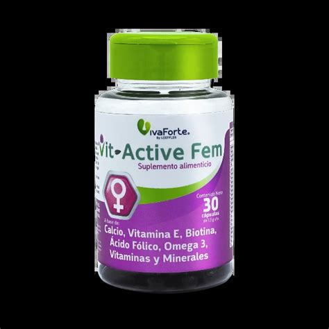 Vit Active Fem Farmacias Gi Mejoramos Tu Salud Elevando Tu Calidad