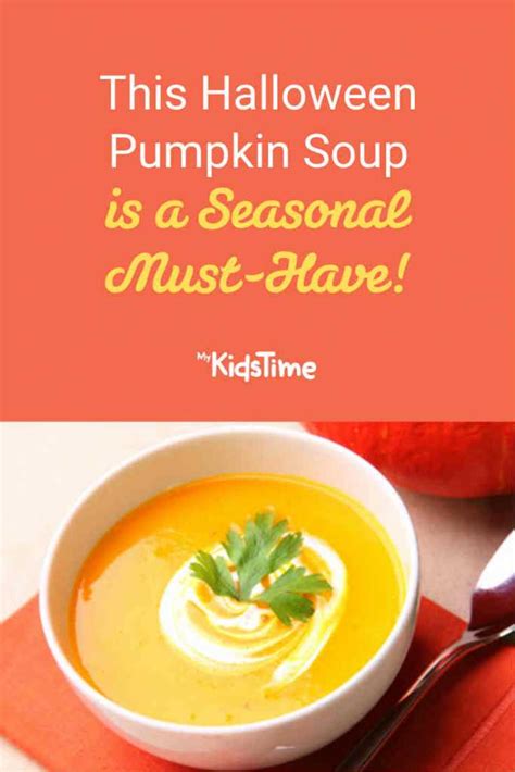 This Seasonal Halloween Pumpkin Soup is a Must-Have!