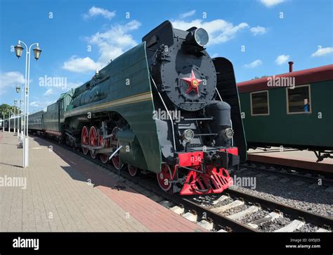 Moscow Soviet Mainline Passenger Locomotive P36 0001 Manufactured