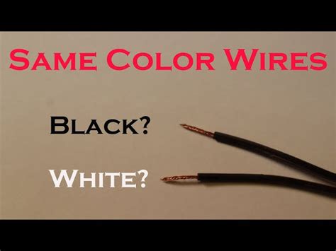 What Color Wires Are Positive And Negative