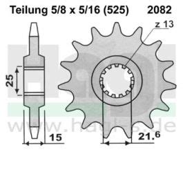 Kettenritzel Z Hne Pbr Teilung X Pbr