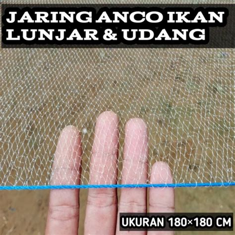 Jual Jaring Tangkul Ikan Kecil Jaring Anco Lubang Paling Kecil 3 8