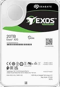 Amazon Seagate Exos X St Nm D Tb Hard Drive Internal