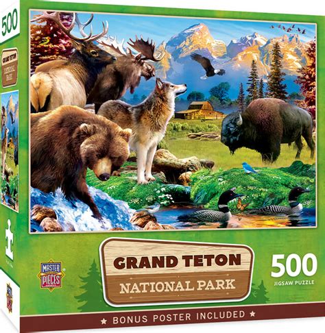 Grand Teton Teile Master Pieces Puzzle Online Kaufen