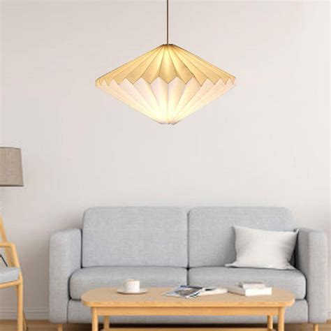 Chamair Nordic Creative Paper Origami Lantern Shade Pendant Light Decor Saucer