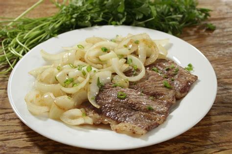 Bife De Maminha Acebolado V Deo Receita Blog Do Chef Taico