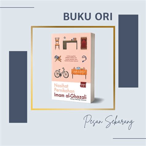 Jual Buku Nasihat Pernikahan Imam Al Ghazali Imam Al Ghazali Kado