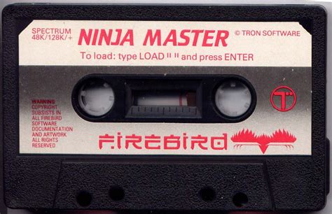 Ninja Master 1986 ZX Spectrum Box Cover Art MobyGames