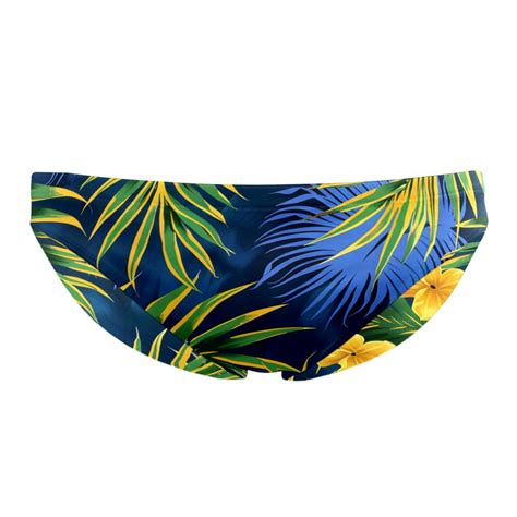 Swim Jammers For Men Swim Briefs For Men Modern Tropical Plant Flower