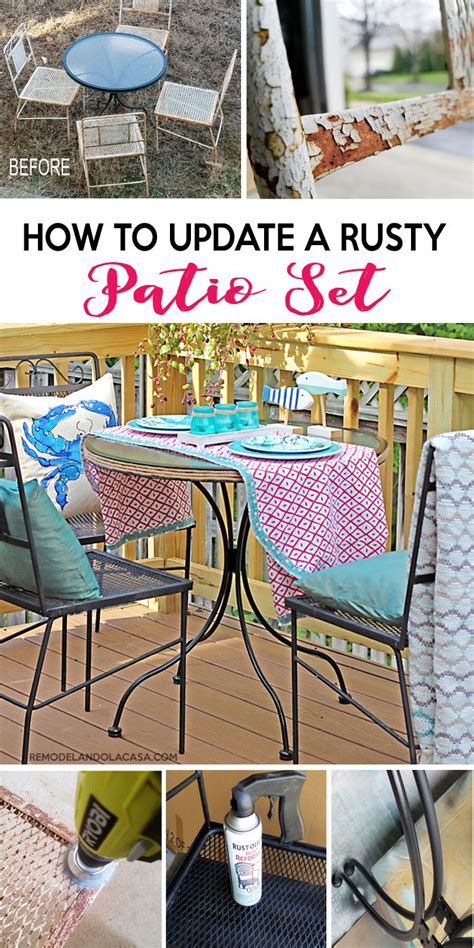 How To Refurbish Wrought Iron Patio Furniture