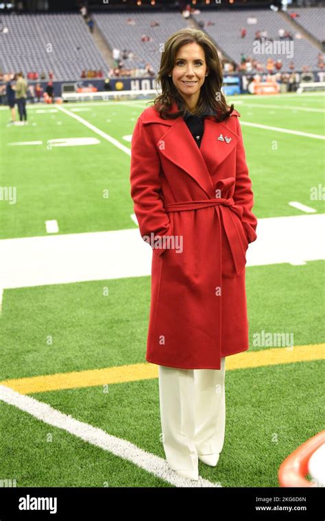 Hannah Mcnair Before The Nfl Football Game Between The Washington