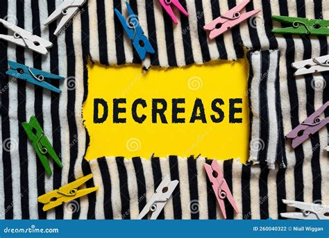 text  presenting decrease business idea    smaller