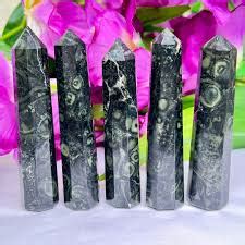 Wholesale Natural Crystal Kambaba Jasper Obelisk Point Towers