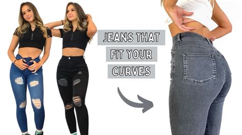 Flattering Jeans For Bigger Thighs And Small Waist Youtube