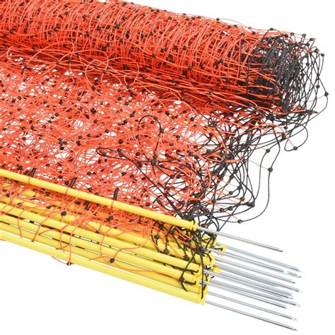 Filet de clôture électrique de VOSS farming 50 m filet pour les ovins