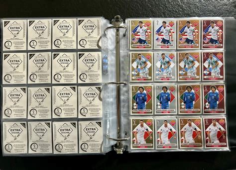 Panini Wc Qatar X Extra Stickers Gold Silver Bronze Base