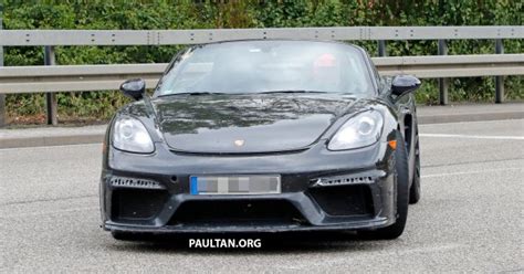 Porsche Boxster Spyder Spyshots Paul Tan S Automotive News