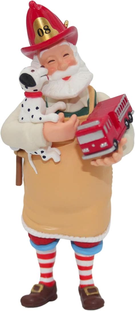 Amazon Hallmark Keepsake Ornament Toymaker Santa In Series