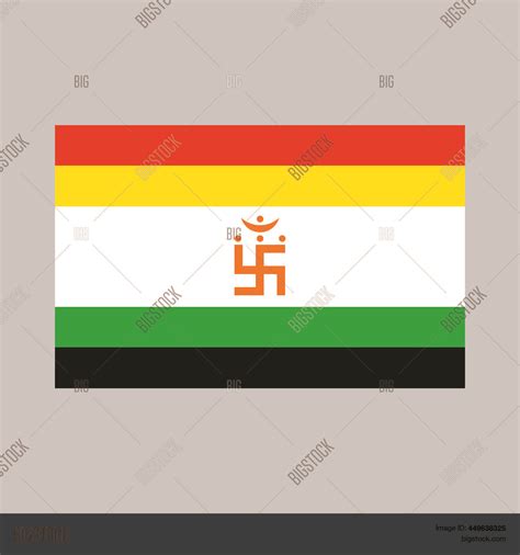 Jainism Flag Vector. Vector & Photo (Free Trial) | Bigstock