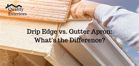 Drip Edge vs. Gutter Apron: What's the Difference?