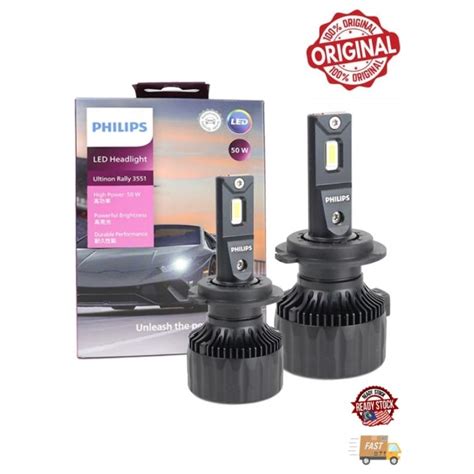 Philips Original Headlight Led Ultinon Rally New Design W