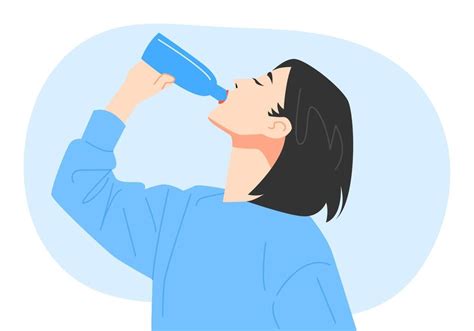 drinking water vector art icons  graphics