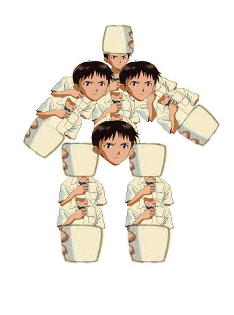 mecha-shinji | Shinji Holding a Mug | Know Your Meme